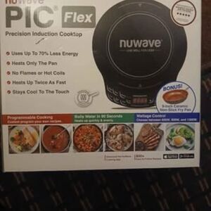 Nuwave PIC Flex Induction Cooktop with Fry Pan
